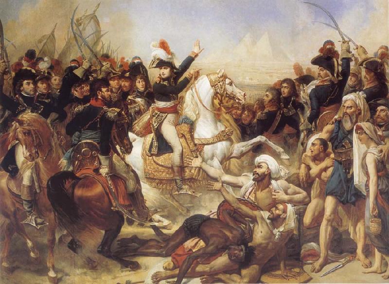 Baron Antoine-Jean Gros Battle of the Pyramids Sweden oil painting art